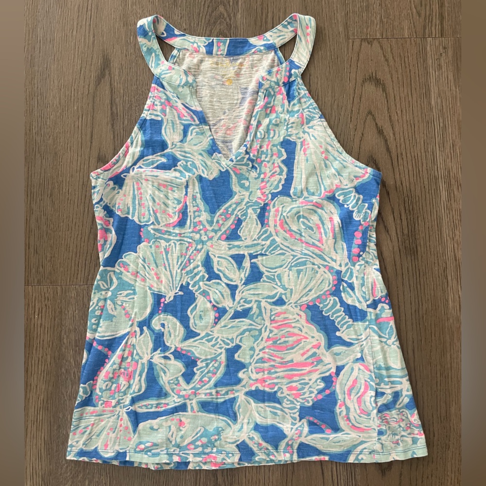 Lilly Pulitzer Sea-Themed Top - Size S
